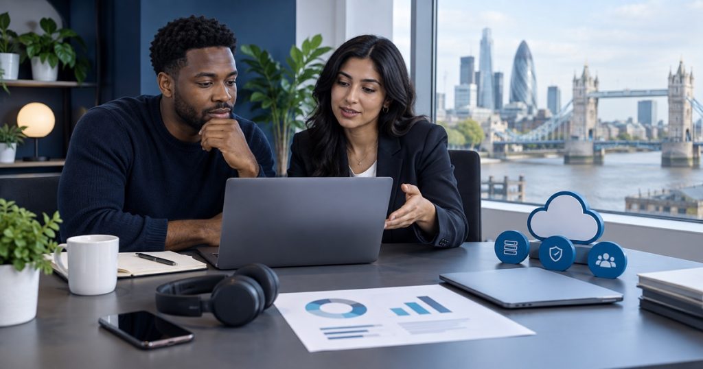 UK startup founders planning devices, cloud services, security and support costs