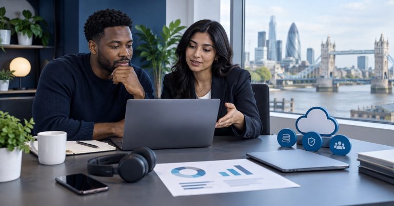 UK startup founders planning devices, cloud services, security and support costs